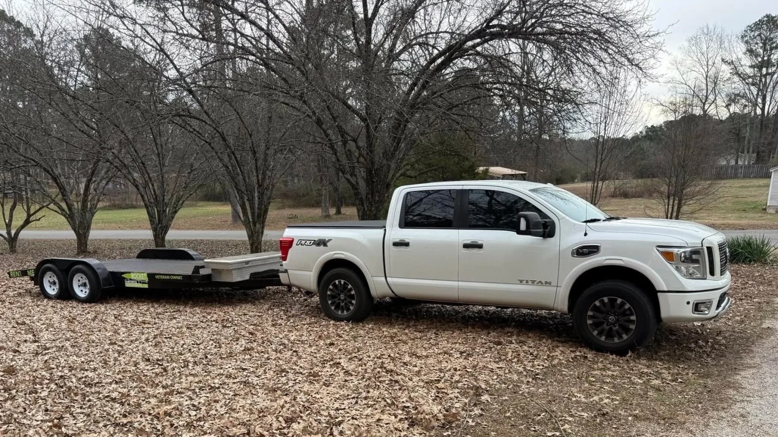 Rocket Trailer Rental car hauler in Toney, Alabama
