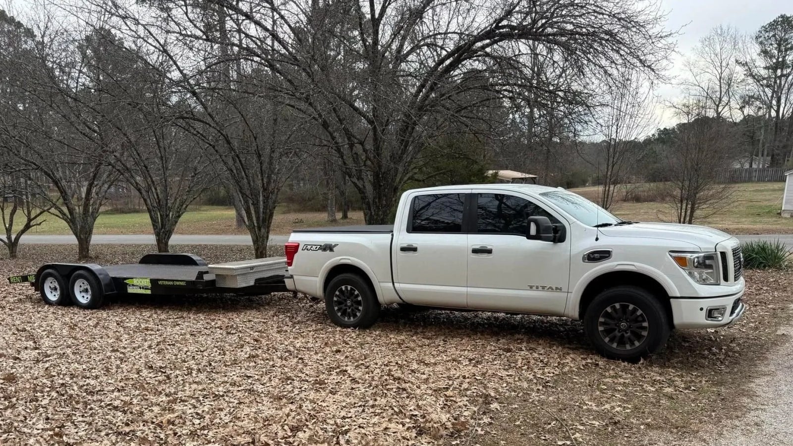 Rocket Trailer Rental rentals running on Lockii