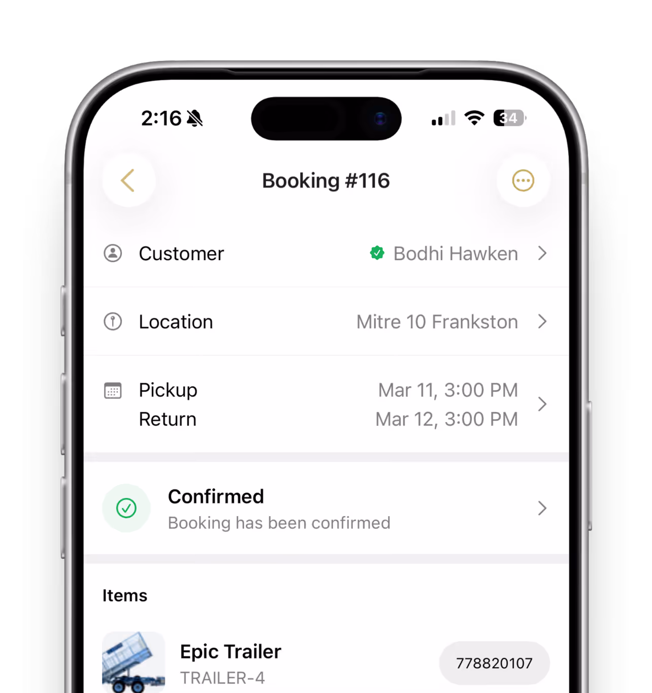 Lockii API and MCP interface for building custom rental sites